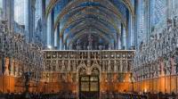 Albi, Cathedrale Ste Cecile, Jube & Grand choeur de la nef (2)